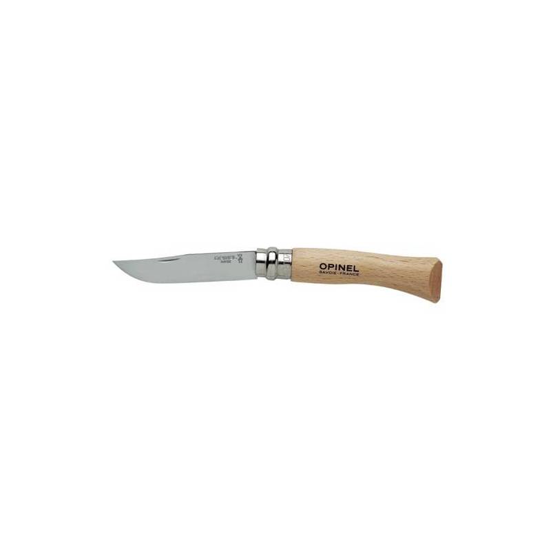 Opinel Couteau fermant Tradition, lame inox, manche hêtre n°7VRI 952.07