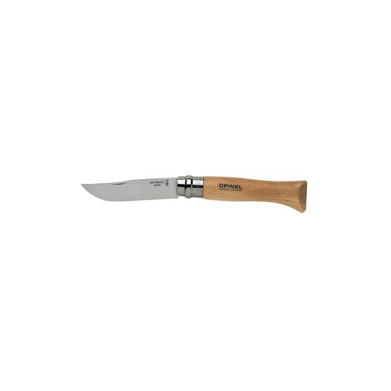Opinel Couteau fermant Tradition, lame inox, manche hêtre n°8VRI 952.08