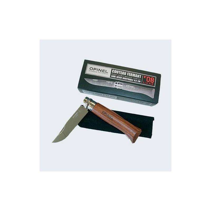 Opinel Couteau modèle n°8 VRI LUXE PADOUK 973.08