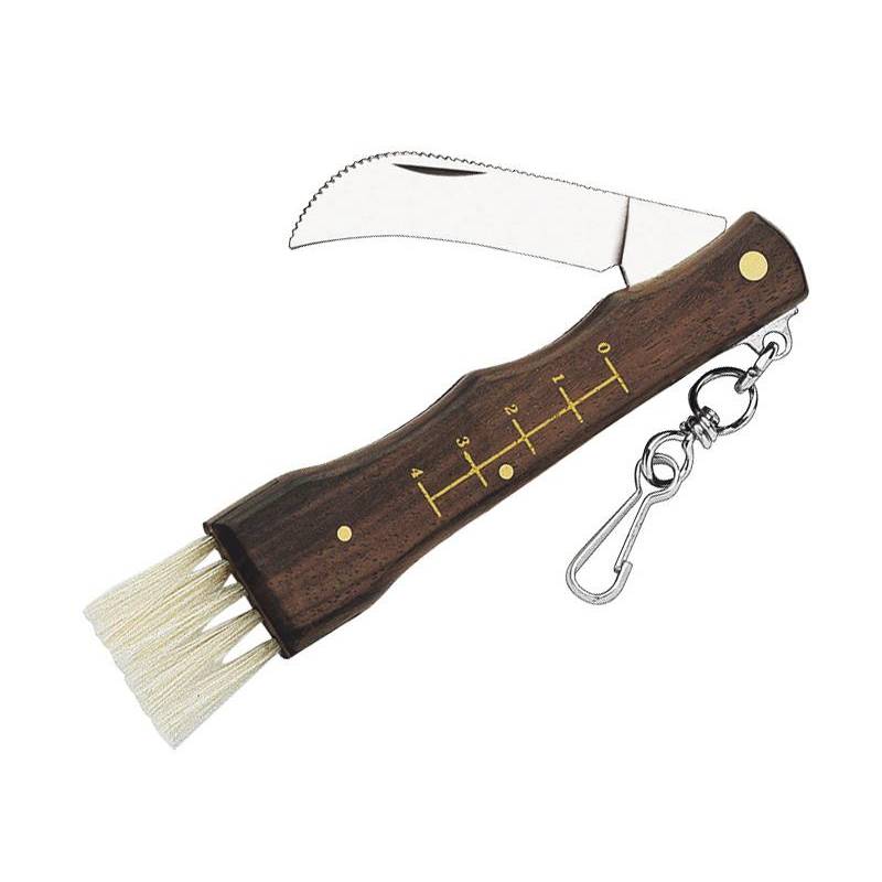 Herbertz COUTEAU A CHAMPIGNONS HERBERTZ BOIS 11 CM INOX