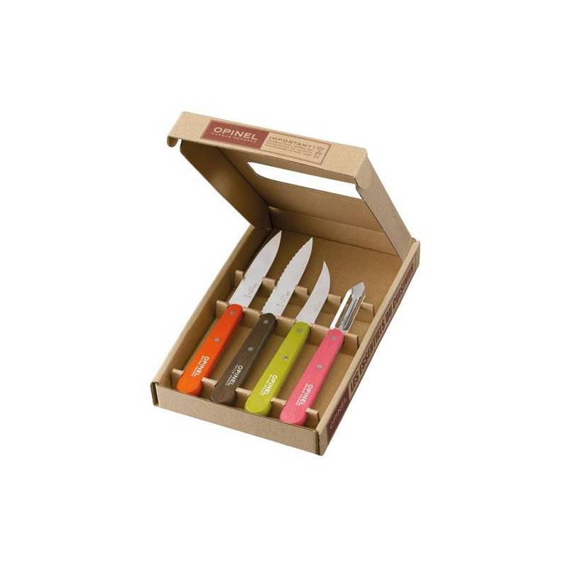 Opinel Coffret 4 couteaux office 958.P
