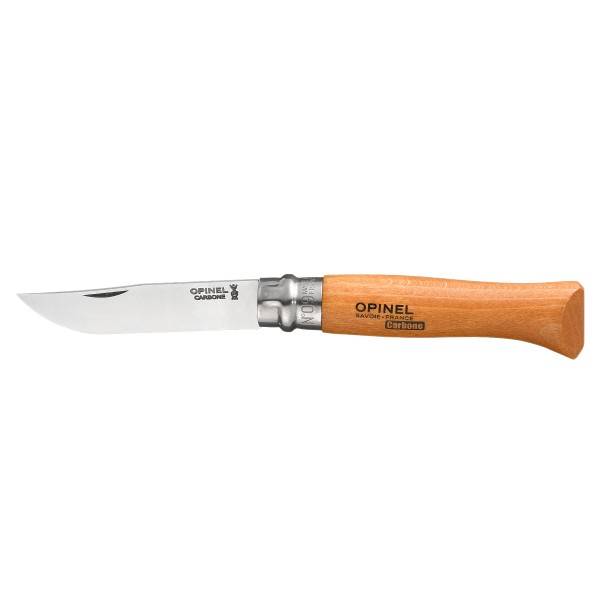 Opinel Couteau fermant Tradition, lame acier carbone virole tournante, manche hêtre n°9VRN 942.09