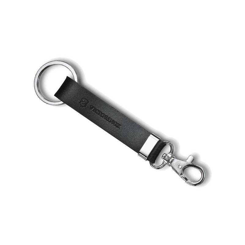 Victorinox PASSANT CEINTURE CUIR NOIR + MOUSQUETON 4.1853