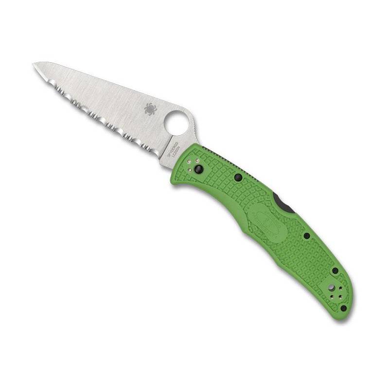 Spyderco COUTEAU PACIFIC SALT 2 VERT A DENTS