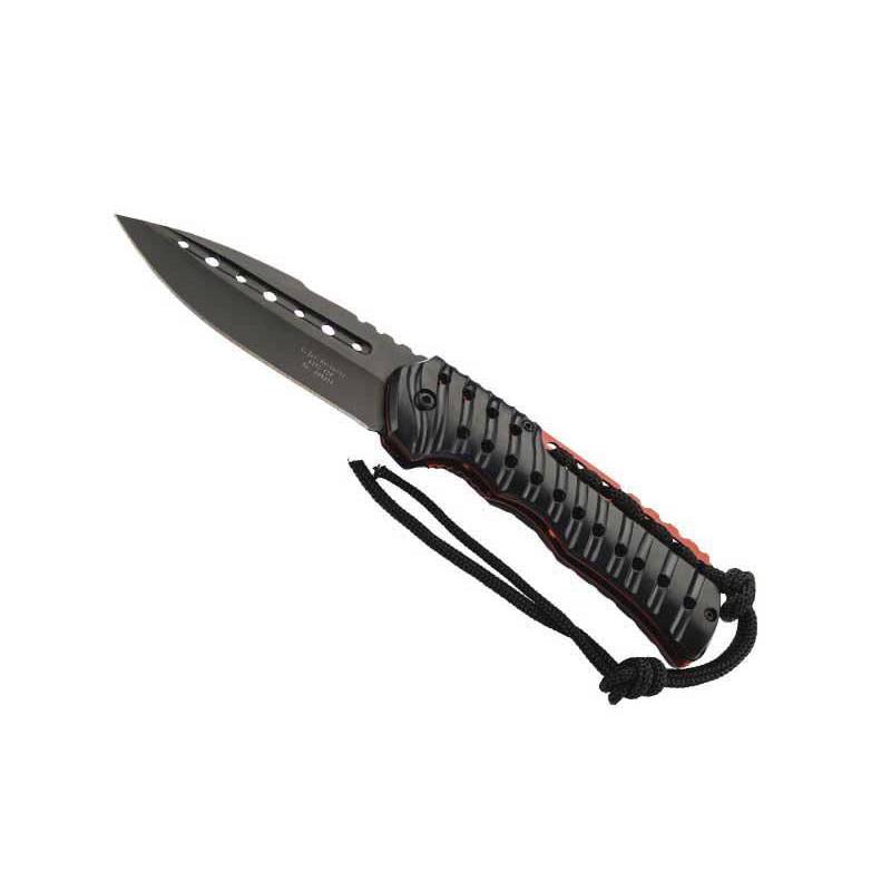Herbertz COUTEAU HERBERTZ ABS NOIR/ROUGE 12 CM INOX
