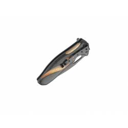 Herbertz COUTEAU HERBERTZ ALU NOIR MOTIF ECAILLE 11,5 CM INOX - Image 2
