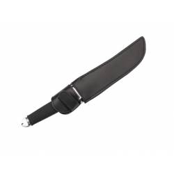 Herbertz TANTO HERBERTZ GOMME NOIR 18CM INOX + ETUI CUIR - Image 2