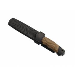 Herbertz POIGNARD HERBERTZ ABS/GOMME BICOLORE 11,5CM INOX + ETUI - Image 2