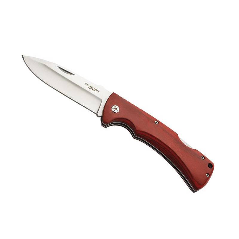 Herbertz COUTEAU HERBERTZ BOIS ROUGE 12CM INOX