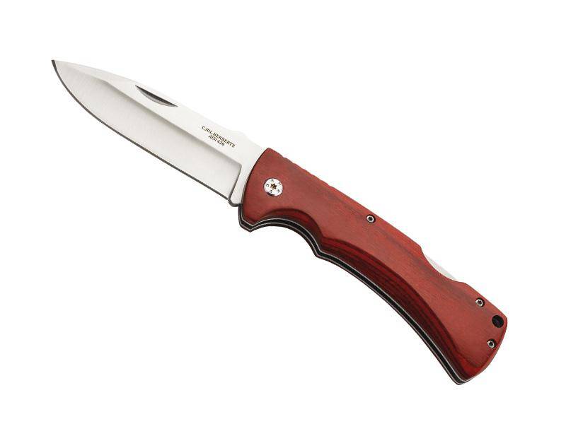 Herbertz COUTEAU HERBERTZ BOIS ROUGE 12CM INOX