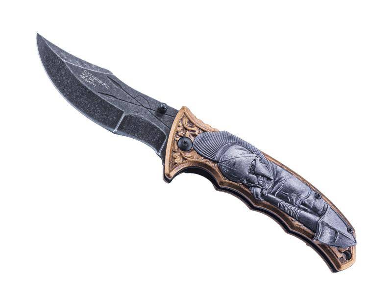 Herbertz Couteau Soldat Spartiate 12 cm Inox