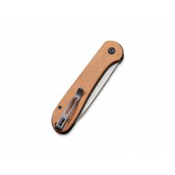 Civivi Couteau Button Lock Elementum Micarta Marron - Image 5