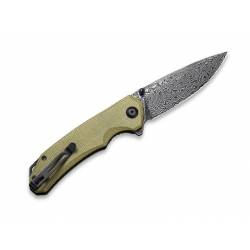 Civivi Couteau Brazen Micarta Vert Olive Damas - Image 2