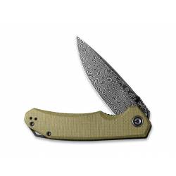 Civivi Couteau Brazen Micarta Vert Olive Damas - Image 3