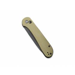 Civivi Couteau Button Lock Elementum Micarta Vert Olive - Image 4