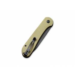 Civivi Couteau Button Lock Elementum Micarta Vert Olive - Image 5