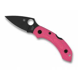 Spyderco Couteau Dragonfly 2 Rose Lame Noire - Image principale