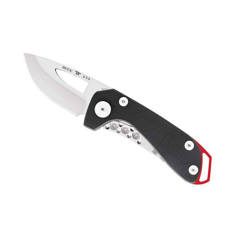Buck Couteau Budgie G10 Noir 0417BKS