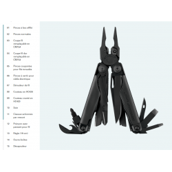 Leatherman Outil multifonction Surge Black Edition – Dernière génération - Image 5