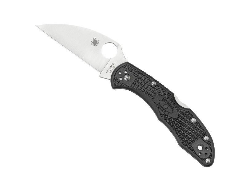 Spyderco Couteau Delica 4 Wharncliffe - Noir