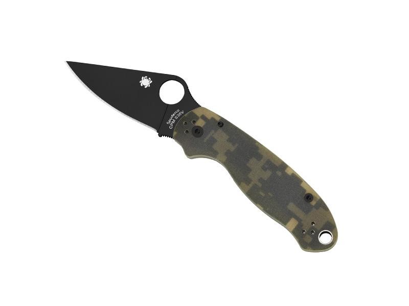 Spyderco Couteau Para 3 G10 Camo - Lame Noire