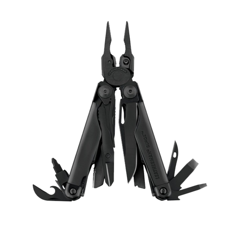 Leatherman Outil multifonction Surge Black Edition – Dernière génération