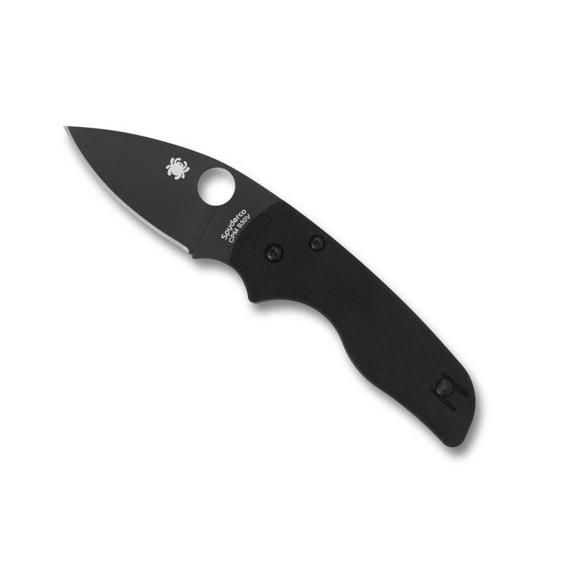 Spyderco Couteau LIL'NATIVE Compression Lock - Tout Noir