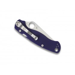 Spyderco Couteau PARA MILITARY 2 G10 Bleu - Image 2