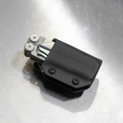 Clip & Carry Etui Kydex pour pince Leatherman Wave & Wave+ - Noir - Image 2