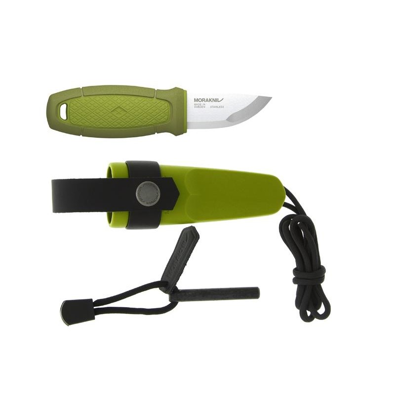 Morakniv Poignard de poche MORA Eldris vert + fire starter