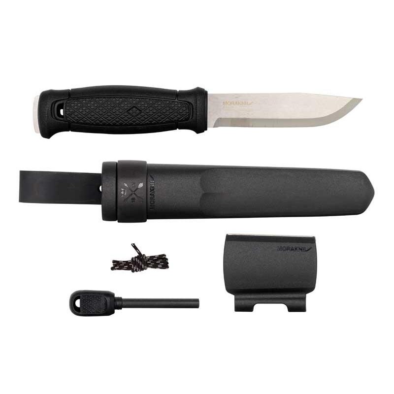 Morakniv Poignard Mora GARBERG inox + kit de survie