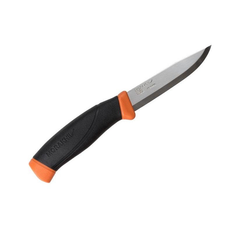 Morakniv Poignard MORA Companion noir/burnt orange inox