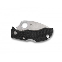 Spyderco Couteau Spyderco MANBUG Wharncliffe noir à dents - Image 2
