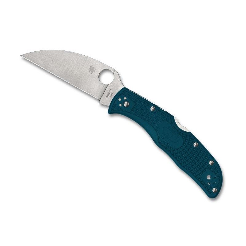 Spyderco Couteau Endela Wharncliffe K390 bleu
