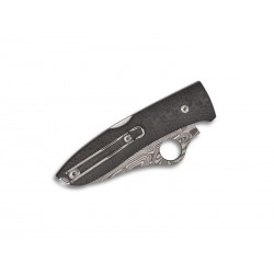 Spyderco Couteau Spyopera fibre de carbone Damas Sprint - Image 2