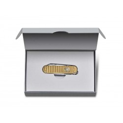 Victorinox Canif Classic SD Precious Alox Brass Gold - Image 5