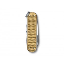 Victorinox Canif Classic SD Precious Alox Brass Gold - Image 3