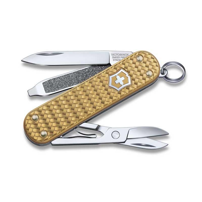 Victorinox Canif Classic SD Precious Alox Brass Gold