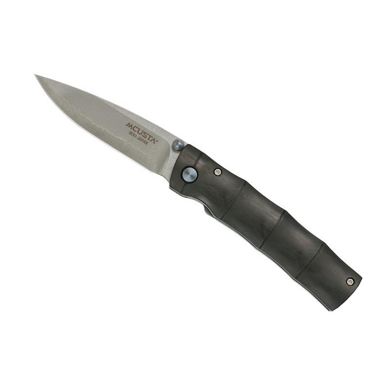 MCUSTA Couteau MCUSTA « TAKE » pacca noir damas