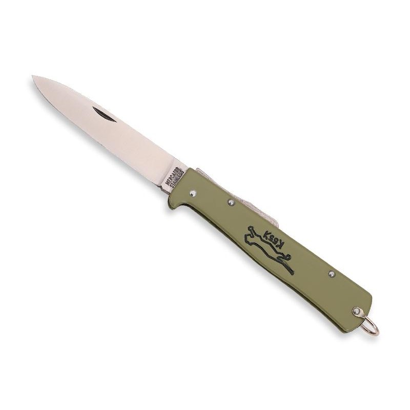 Otter Couteau Mercator K55K 11cm - Vert inox
