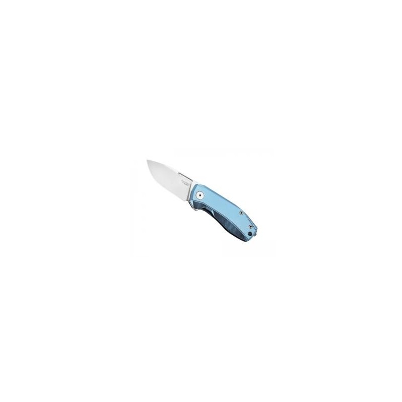 Lionsteel Couteau nano titanium - Bleu