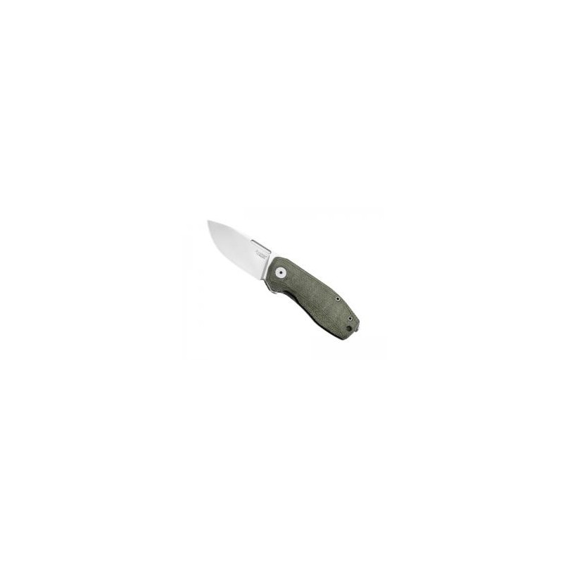 Lionsteel Couteau nano micarta - Vert