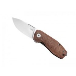 Couteau nano micarta - Naturel