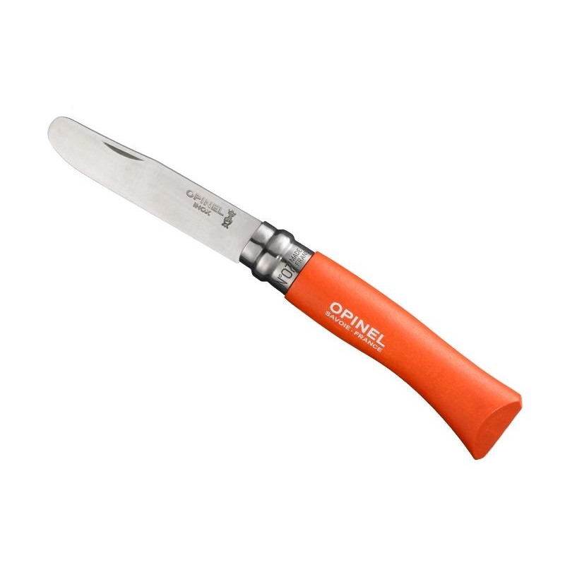 Opinel Carte "Mon premier opinel" 7 VRI - Mandarine