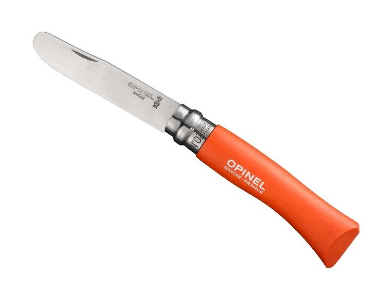 Opinel Carte "Mon premier opinel" 7 VRI - Mandarine