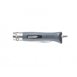 Opinel Couteau N°9 bricolage - Gris Inox - Image 2