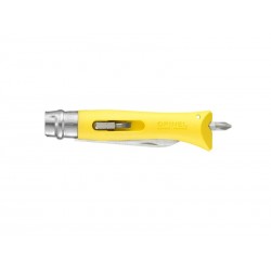 Opinel Couteau N°9 bricolage - Jaune Inox - Image 2