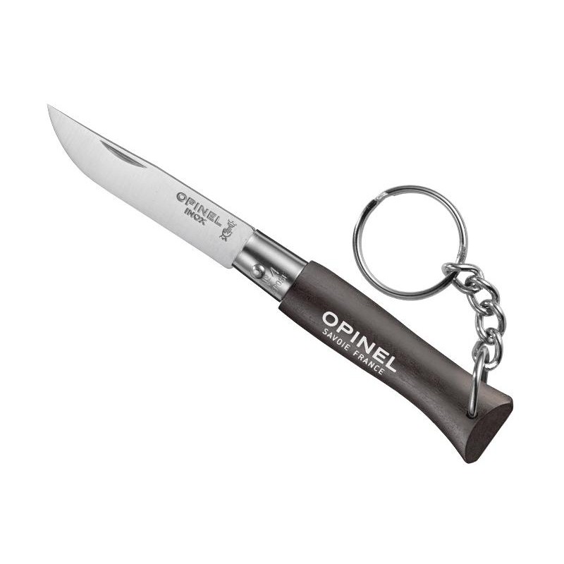 Opinel Porte-clés n.4 brun noir inox