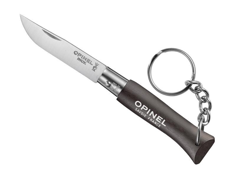 Opinel Porte-clés n.4 brun noir inox