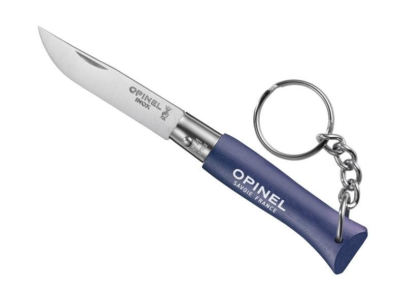 Opinel Porte-clés n.4 bleu fonce inox